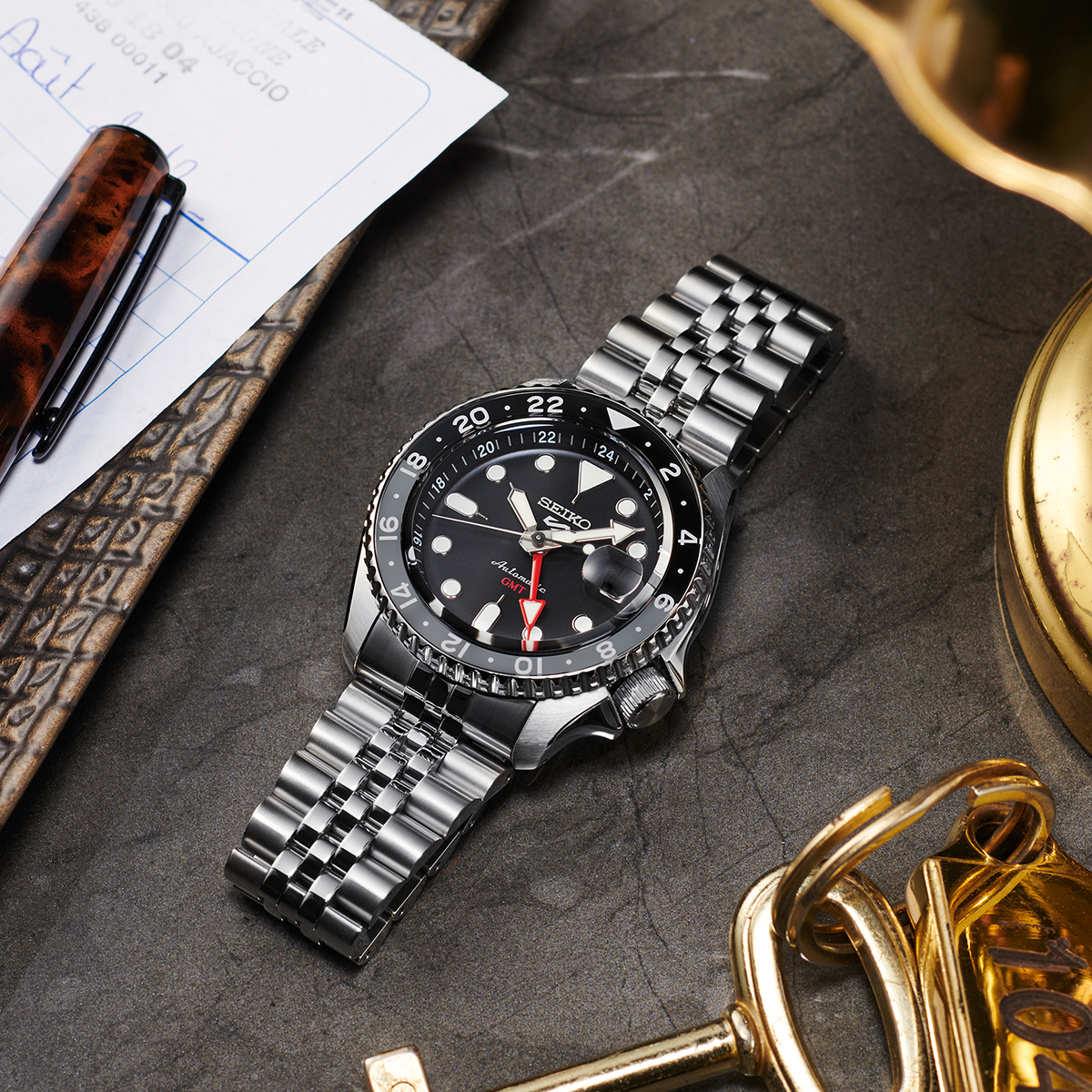 Seiko 5 Sports Black Grape GMT SKX Re-Interpretation