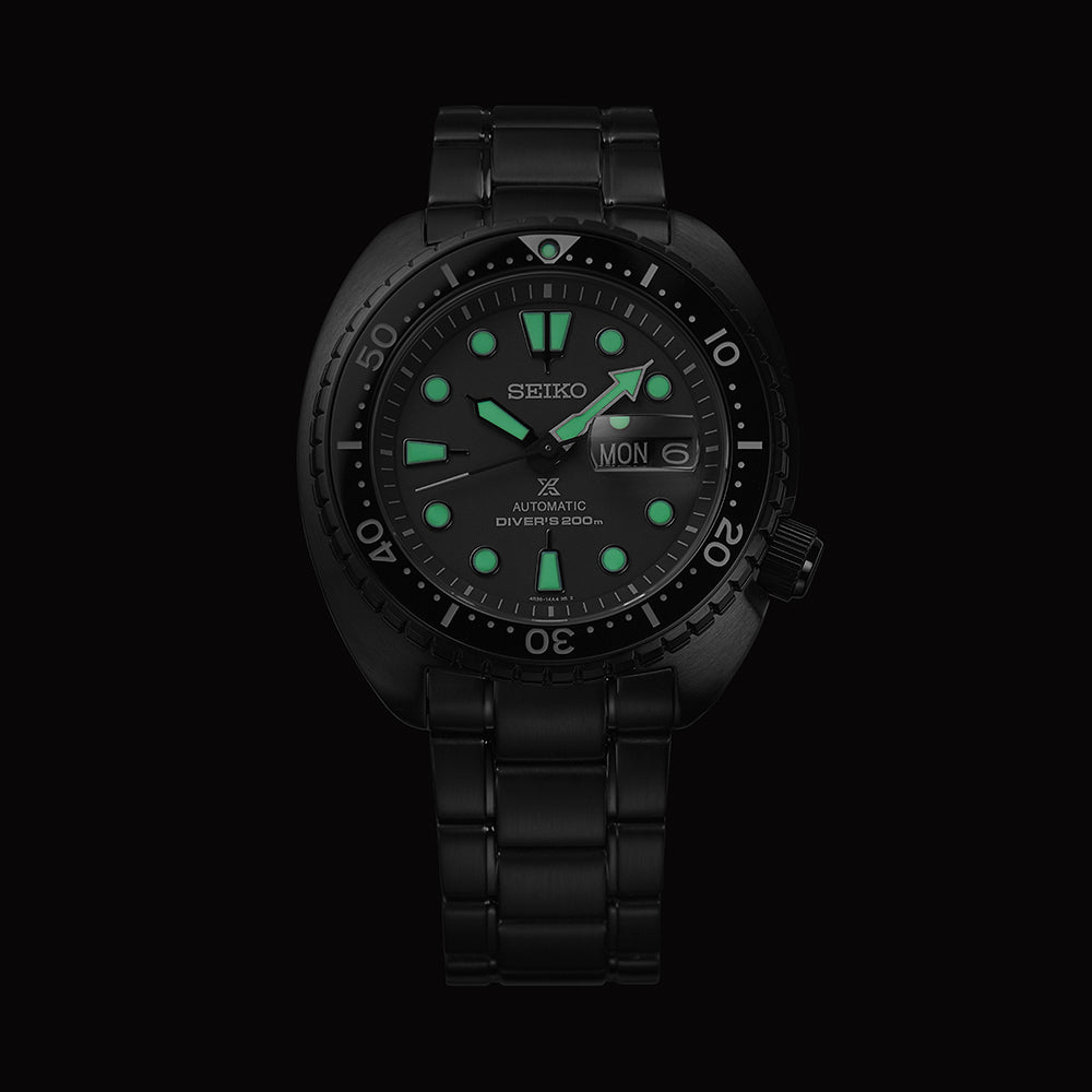 Prospex ‘Black Series’ ‘Night Vision’ Turtle Diver’s watch