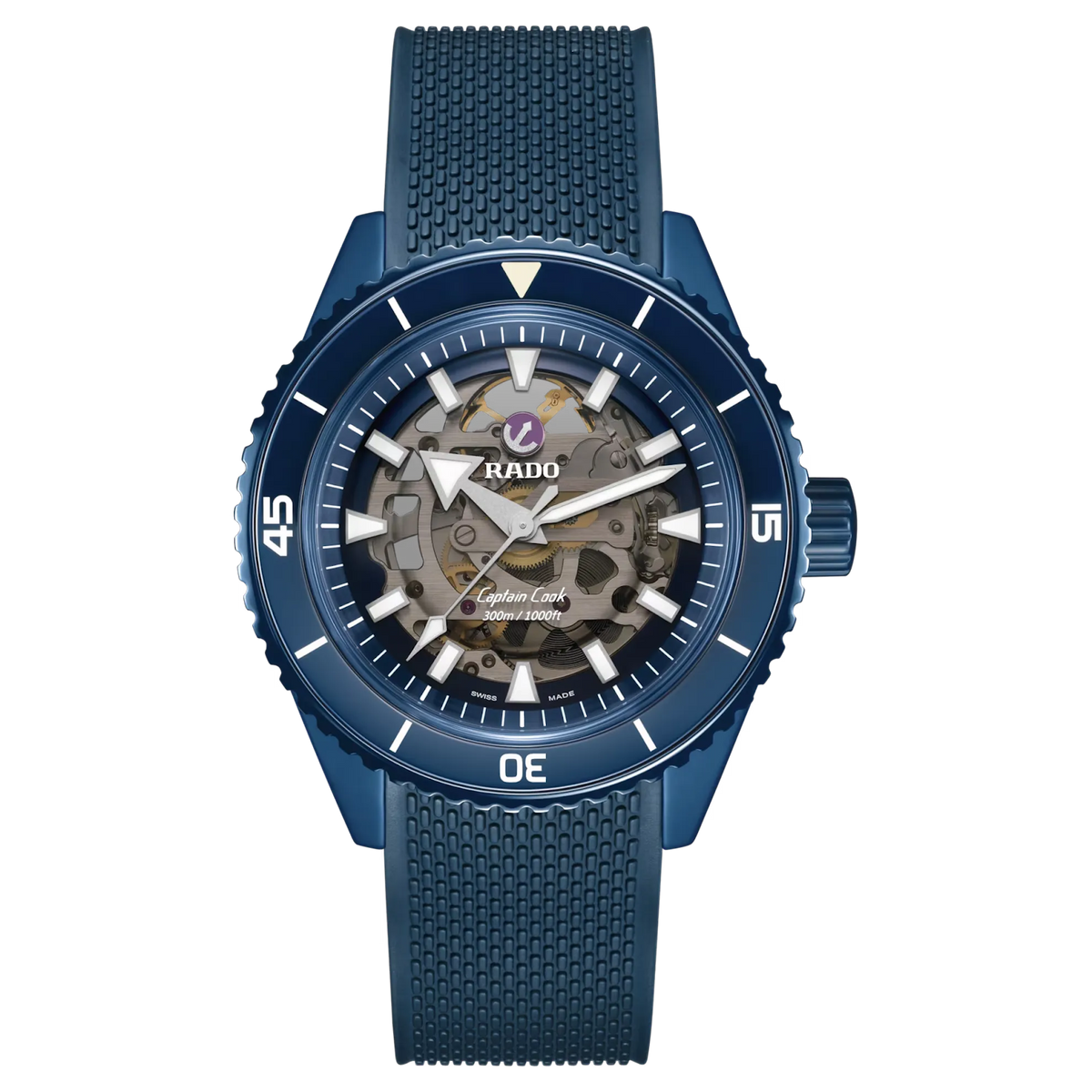 Rado Captain Cook Plasma High-Tech Ceramic Monobloc for Unisex R32153209