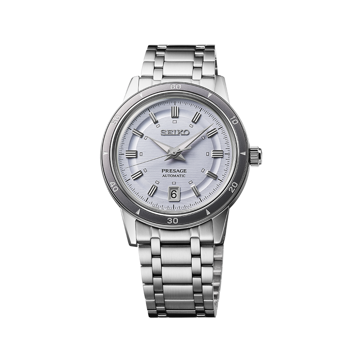 Seiko Presage Style 60's in Silvery Violet