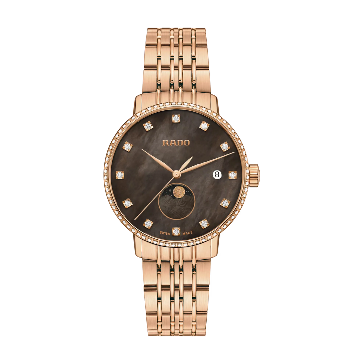 Rado La Coupole Stainless Steel Rose Gold for Women R22884903