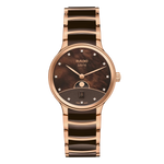 Rado Centrix Stainless Steel with Rose Gold PVD for Women R30232902