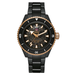 Rado Captain Cook Black High-Tech Ceramic Monobloc with Rose Gold PVD Stainless Steel Rotating Bezel for Unisex R32127162