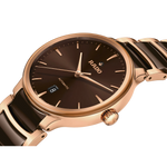 Rado Centrix Stainless Steel with Rose Gold PVD for Men R30017302