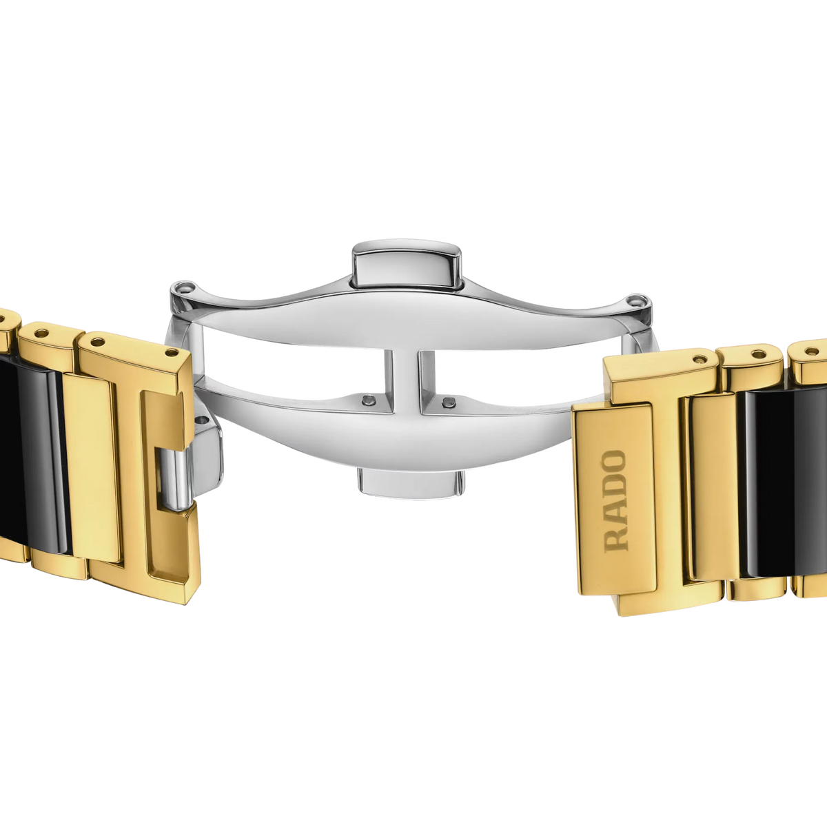 Rado Integral Stainless Steel with Yellow Gold PVD for Women R20256712