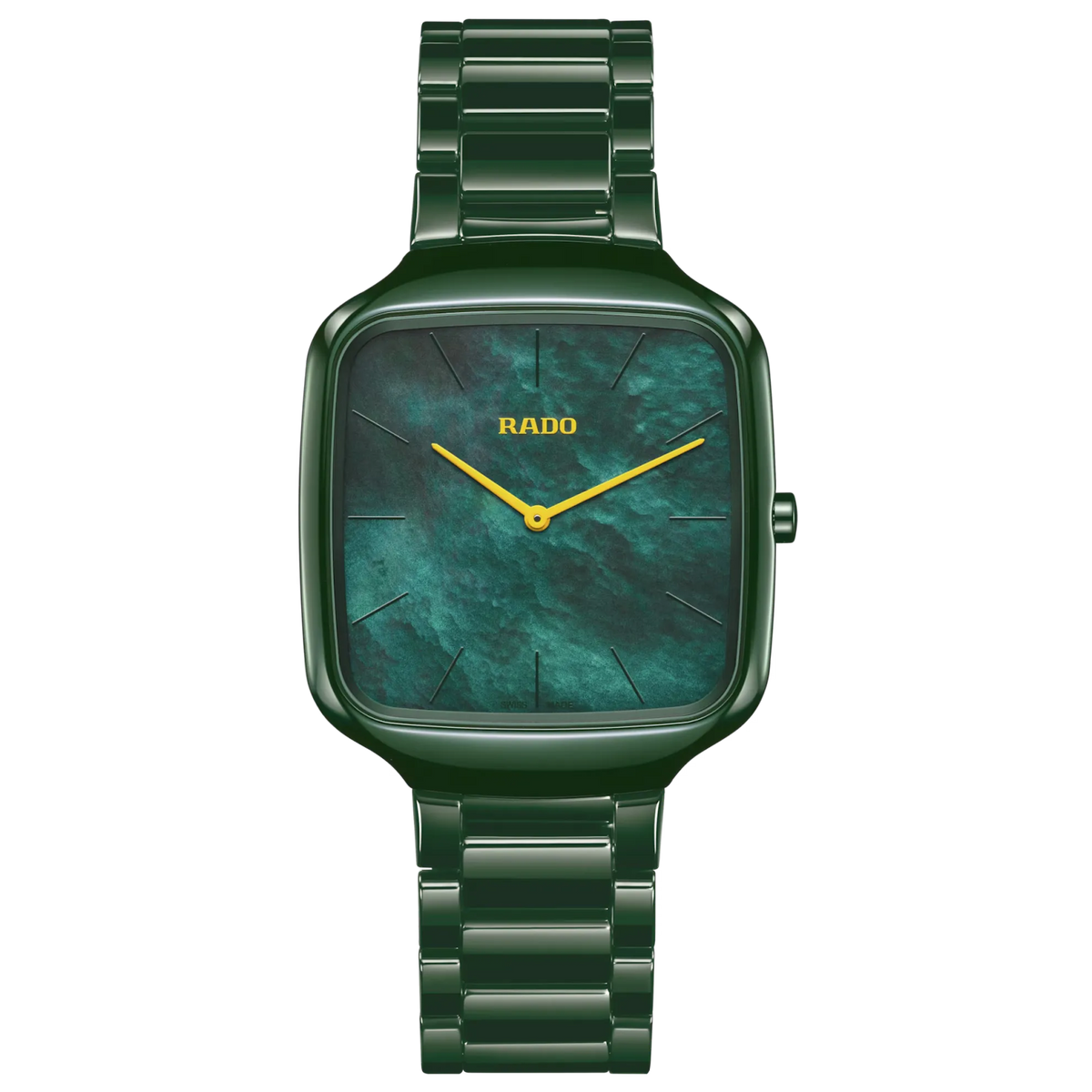 Rado True Square Stainless Steel with Yellow Gold PVD for Men R27047902