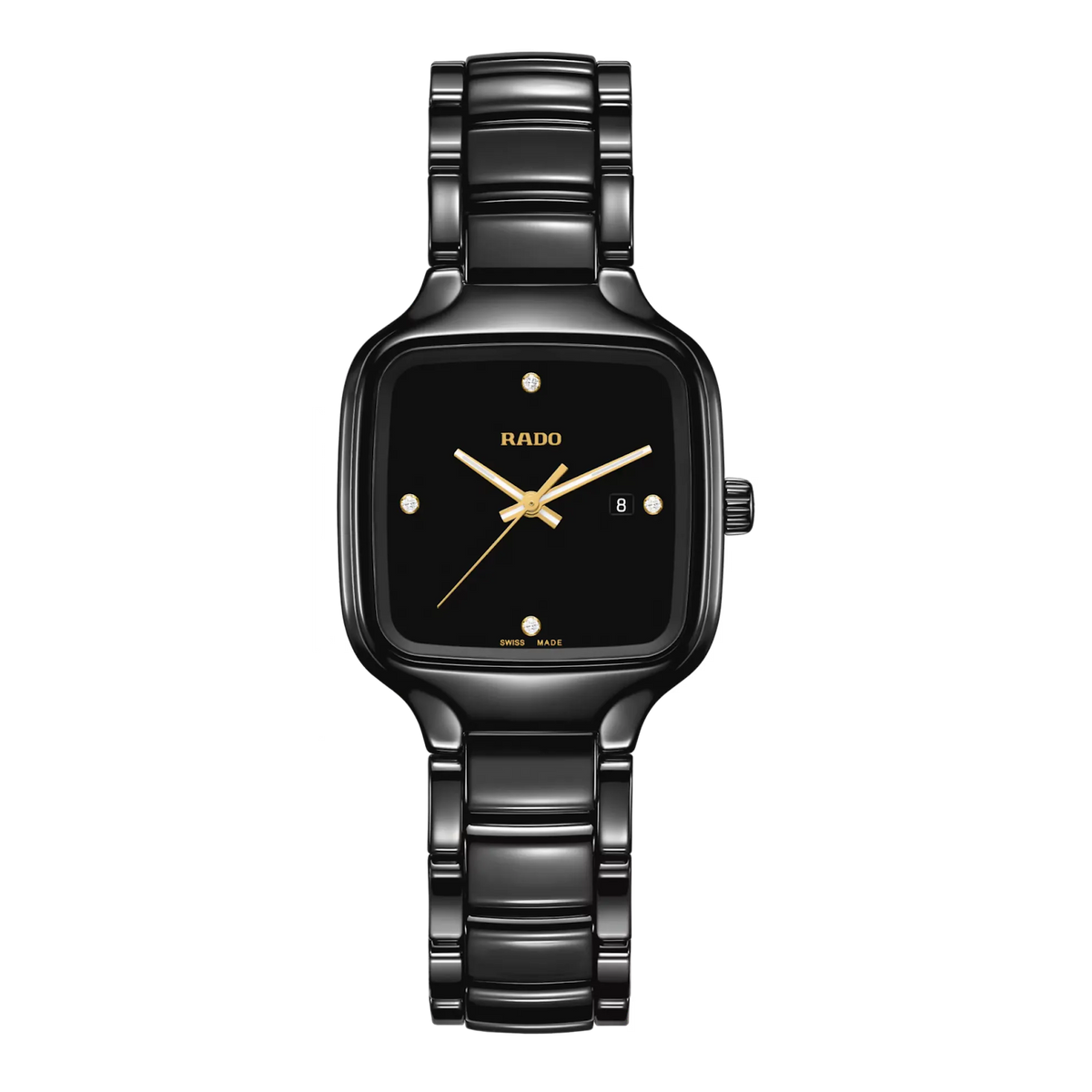 Rado True Square High-Tech Ceramic & Titanium / PVD for Women R27080722