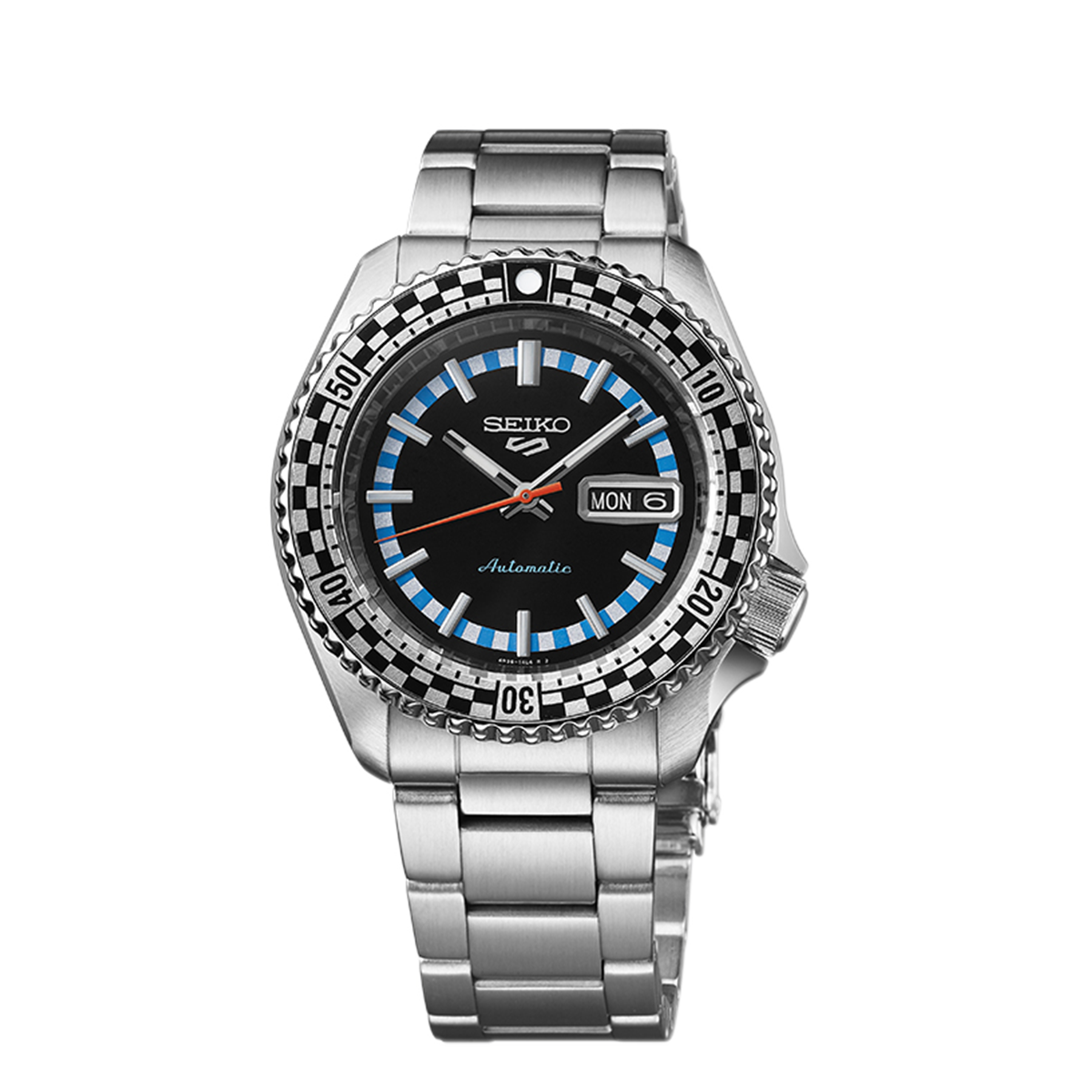 Seiko 5 Sports Black & White ‘Checker Flag’ Special Edition
