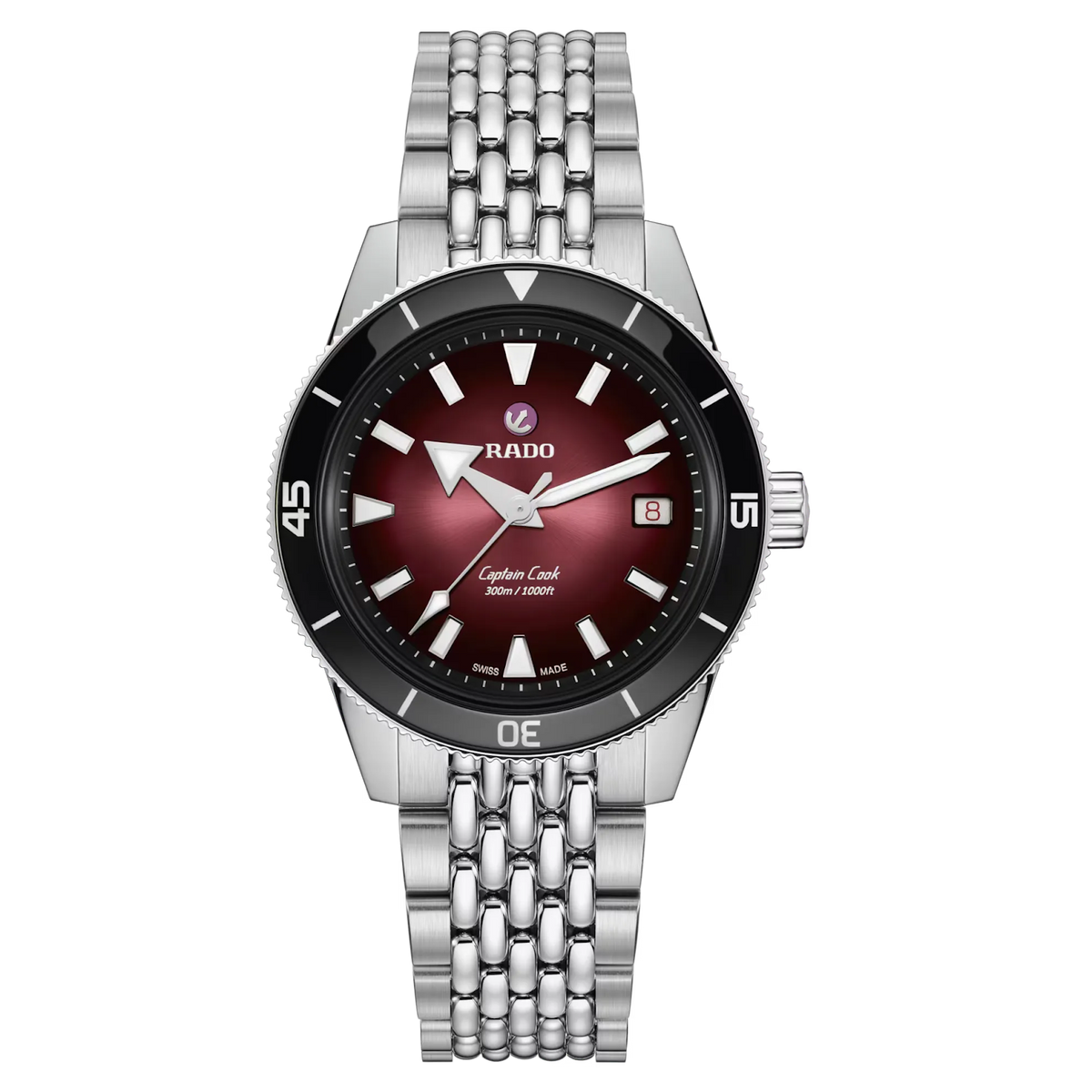 Rado Captain Cook Stainless Steel for Unisex R32223408